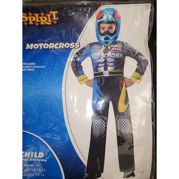 Spirit Halloween Other - Motocross Costume - Size Small Child